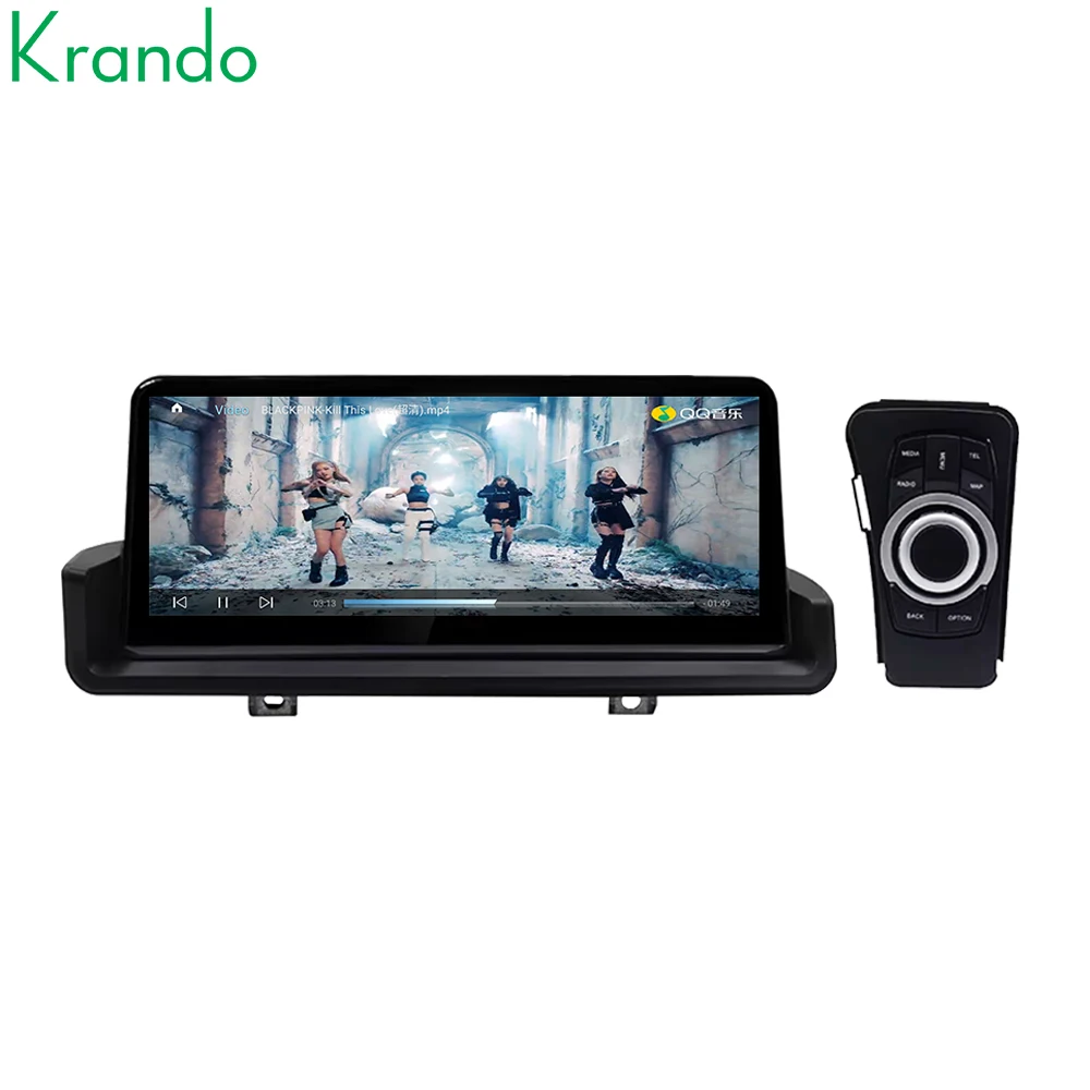 Krando 10.25'' Car Radio Player For BMW 3 SeriesE90/E91/E92/E93/M3 2005-2012 Android Wireless Carplay Navigation GPS Head Unit