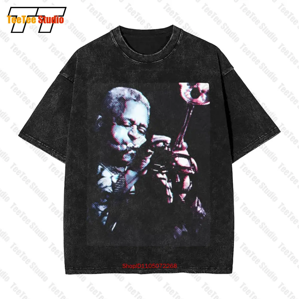 Dizzy Gillespie Trumpet Legend Vintage Oversized T-Shirt EUF4