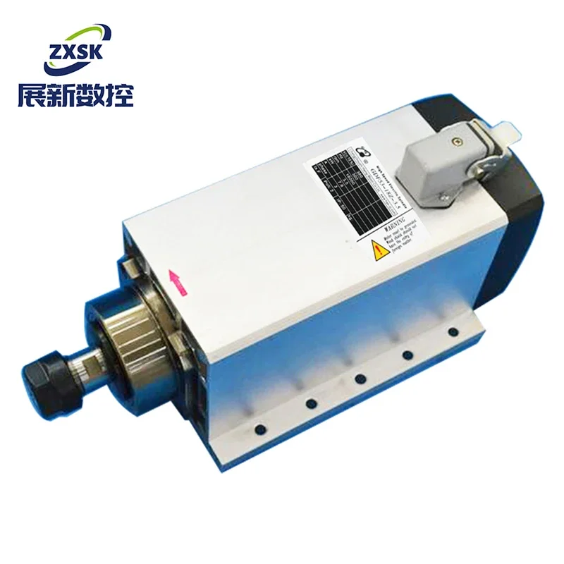 HQD GDF53-18Z/3.5 ER20 3.5KW 220V 380V 300hz air cooling high speed spindle motor for CNC machine