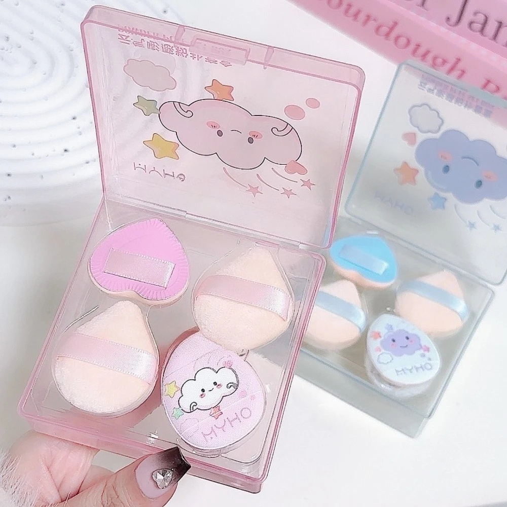 عبوة إسفنجية للإبهام مكونة من 5 قطع بتصميم مخملي متعدد الزوايا لتطبيق دقيق ولا يسبب الحساسية وسهلة التنظيف للاستخدام اليومي