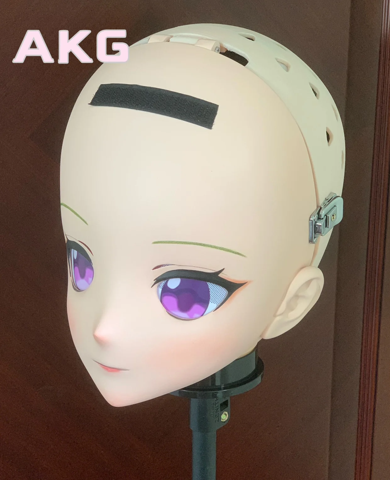 (AKG011) Customize Character Female/Girl Resin Kig Full/Half Head With Lock Anime Cosplay Japanese Animego Kigurumi Mask