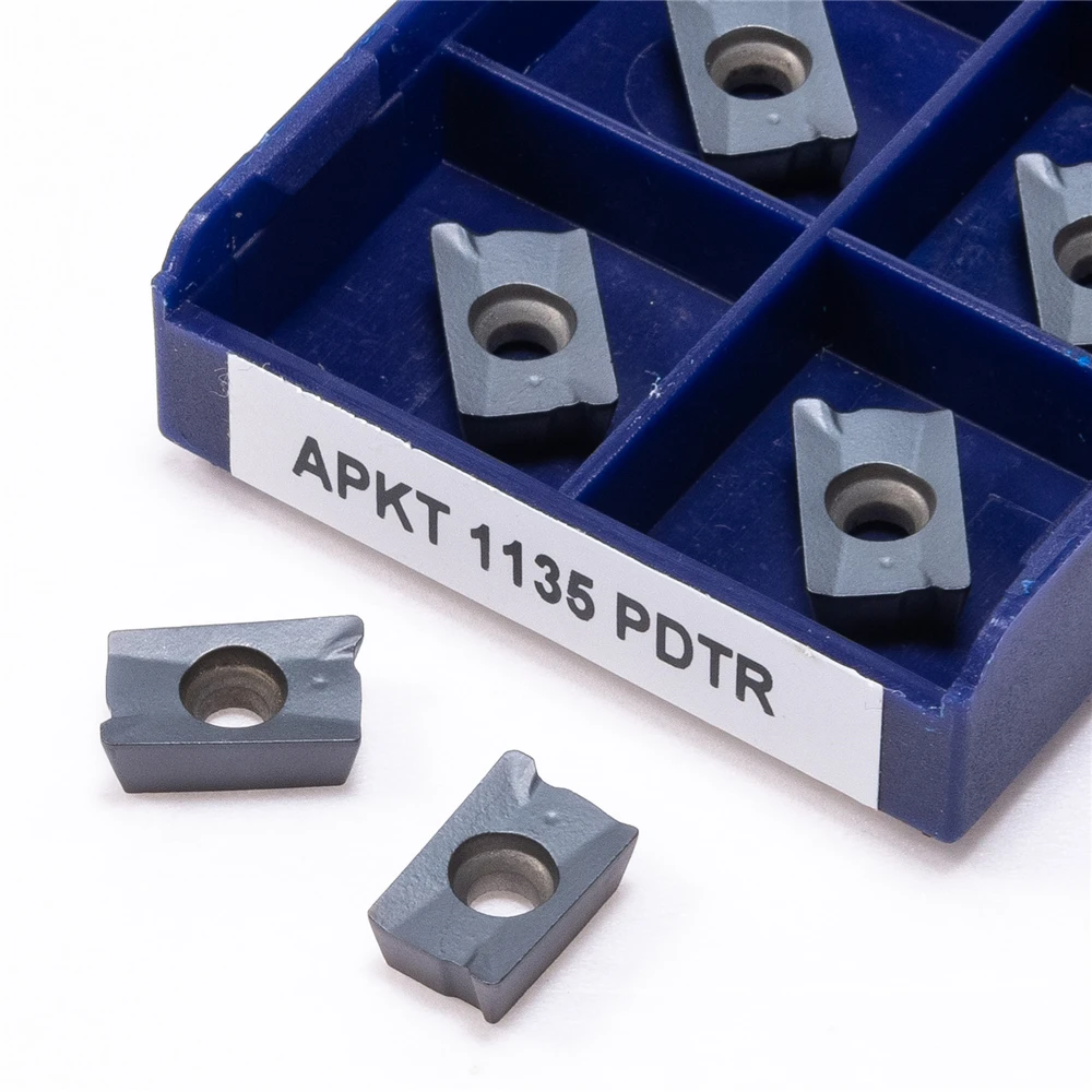 

High quality APKT1135 PDTR LT30 carbide insert milling insert CNC lathe tools APKT 1135 Cutting tool turning insert hard alloy