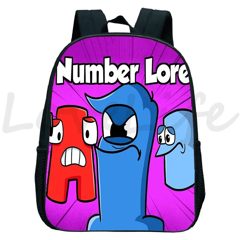 Waterproof Game Alphabet Lore Mochila para Crianças, Jardim de Infância Sacos, Meninos e Meninas Mochilas Escolares, Mochilas para Crianças, Desenhos Animados