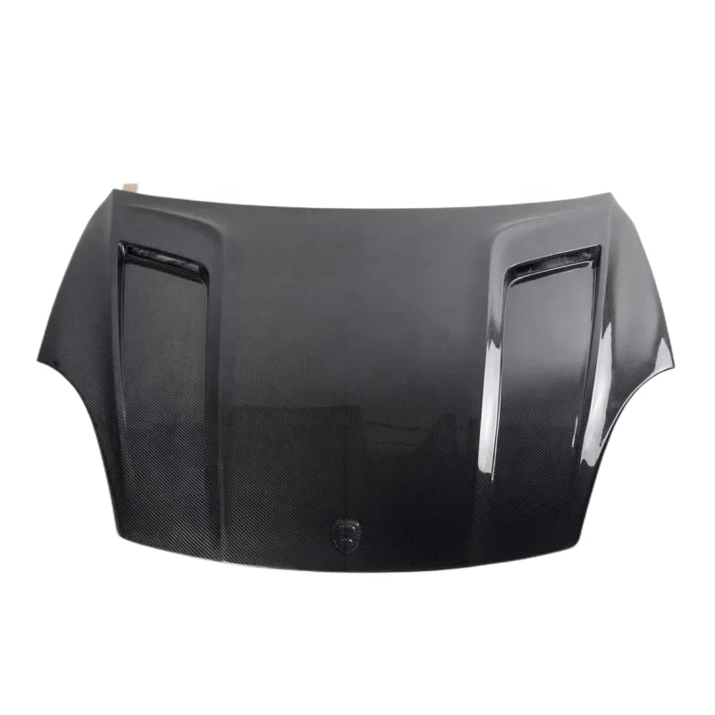 

High quality T Style Dry Carbon Fiber hood for Porsche Cayenne 9Y0 9YA engine cover