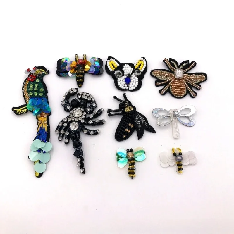 Phoenix Beads, Sequins, Felt Cloth, Scorpion, Nail Beads, Chapter Cloth Stickers, Corsage Clothing Accessories