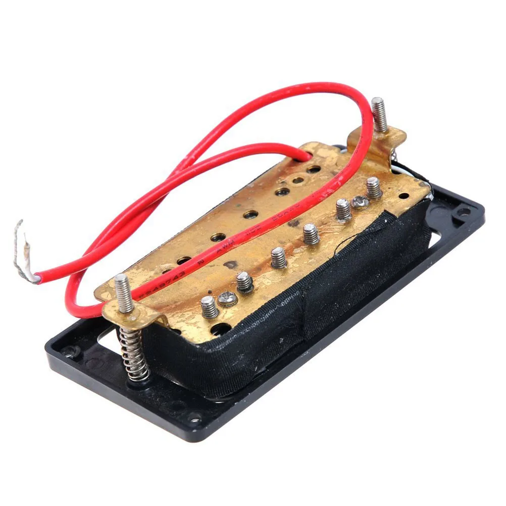 

Pair Zebra Faced Humbucker Double Coil Pickups Electric Guitar Replacement 50Mm 52Mm 8K 15K Dc Resistance Nickel Pole Pieces Wax