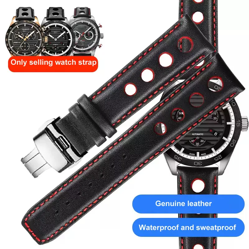 

Genuine Leather bracelet For tissot 1853 Sports Watchband Racing PRS516 T91 1853 Top layer cowhide strap accessories 20mm