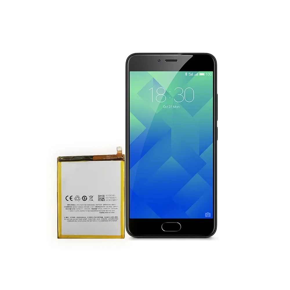 

BA611 3070mAh Replacement Battery For Meizu Meilan5 M611 BA-611 M611H High Quality Mobile Phone Built-in New Batteries