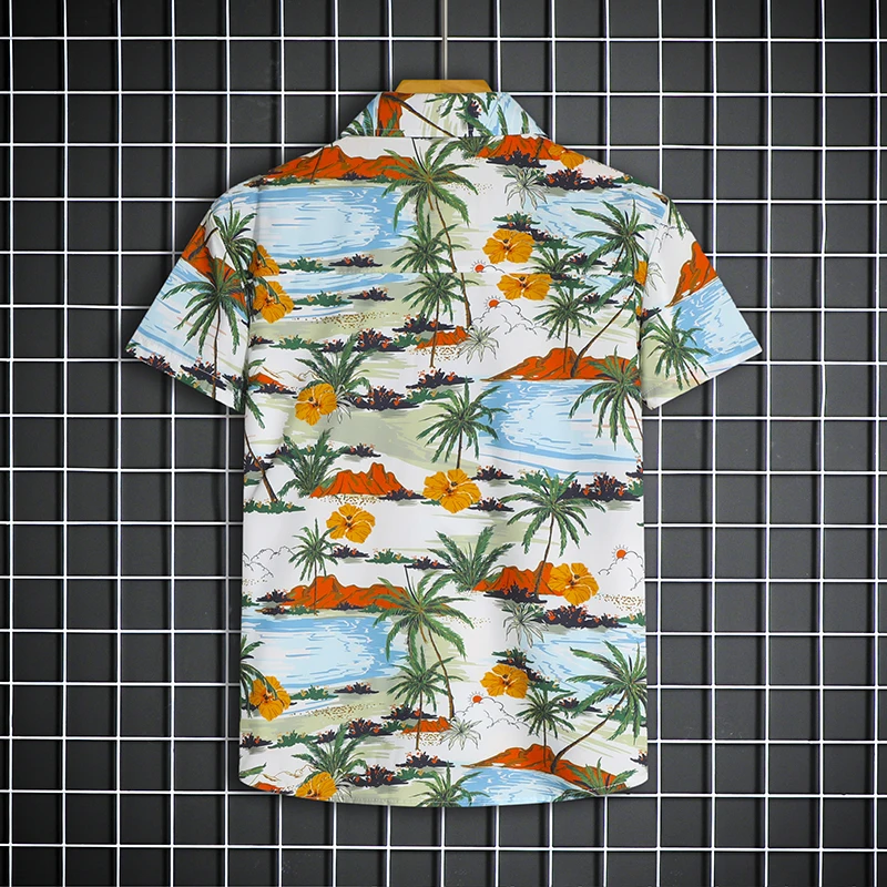 Hawaiiaanse stijl shirtset voo - Summer Clothes Fashion recensie en prijs
