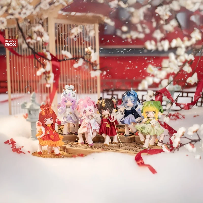 

Новая оригинальная коллекционная фигурка-игрушка BJD из серии Yantu Wanning Illustrated Series от Penny's Treasure Box, подвижная кукла в закрытой коробке, подарки