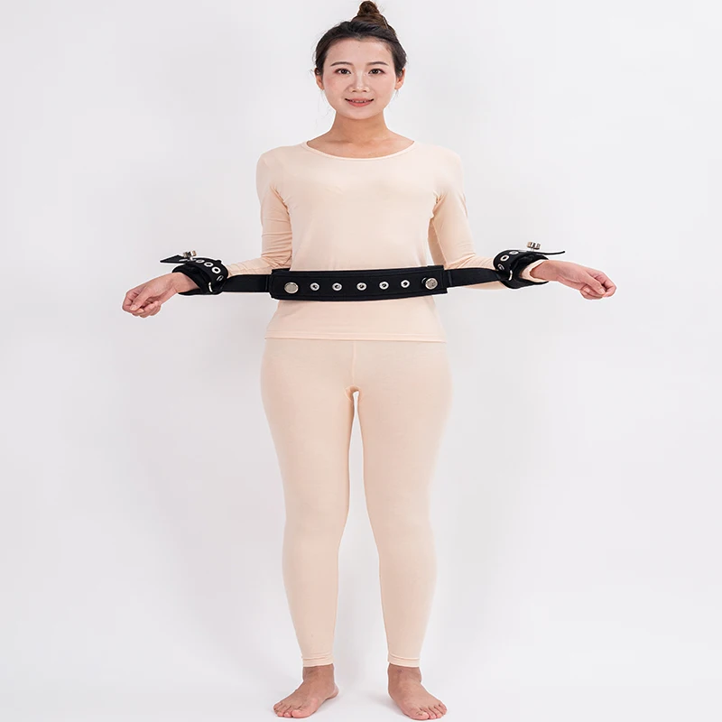 

Anti-Cutting Magnetic Buckle Restraint Belt Wrist Hands Waist and Abdomen Protection Belt Manic Patient Restraint Magnetic Rehab