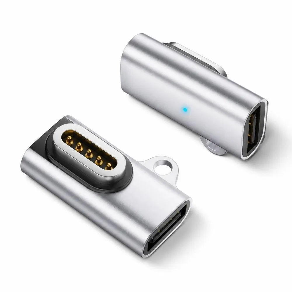 5-Pin Magnetic Charging Adapter 5V 0.5A Blue Indicator Magnetic Connector Strong Magnetic Short-Circuit Protection