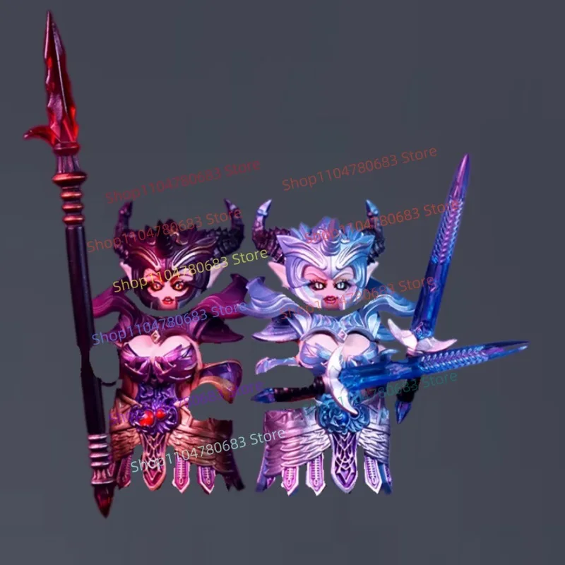 

Мини-фигурки из строительных блоков MOC: аксессуары для доспехов сестер Богинь Войны, сборная модель для хобби, коллекционные украшения, игрушки, подарки