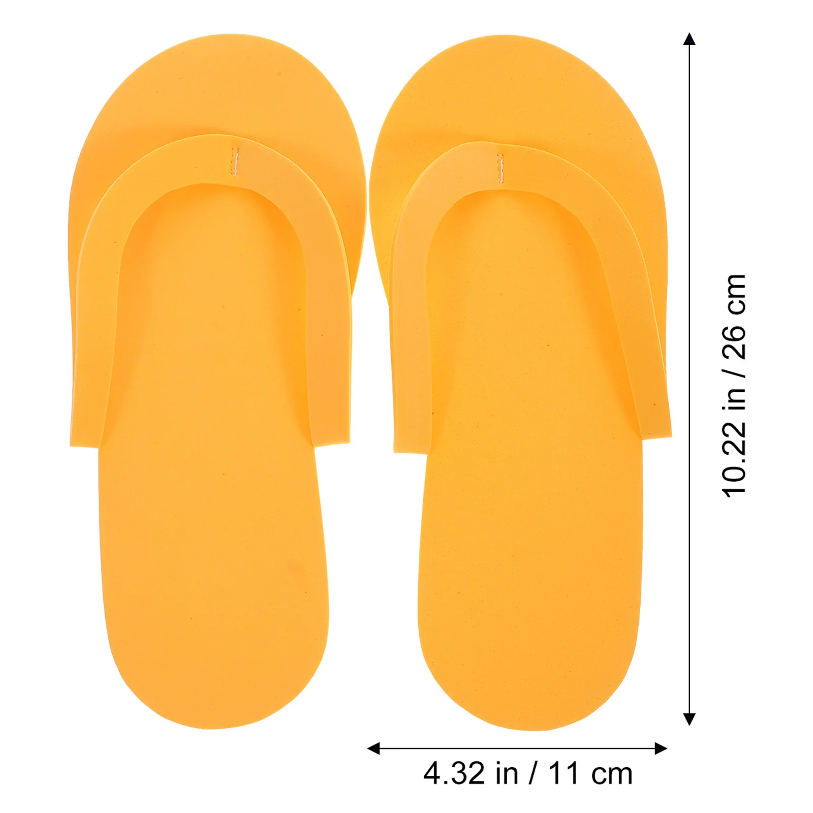 36Pairs Disposable Foam Slippers High Quality EVA Foam Pedicure Slippper For Salon Spa Pedicure Foot Pad Care (Random Color)