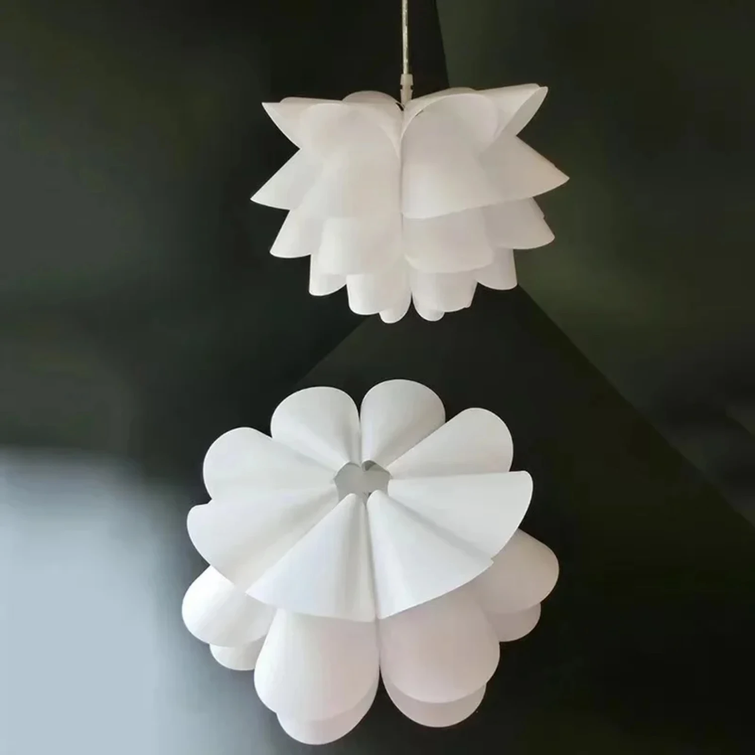 Nowe lampy sufitowe DIY Lotus Pendant Lamps Nowoczesna dekoracja w stylu północnoeuropejskim