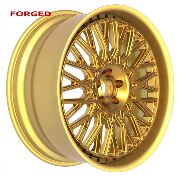 

New Design 22 Inch Gold Polished Forging Wheels 5x120 Rims for Car