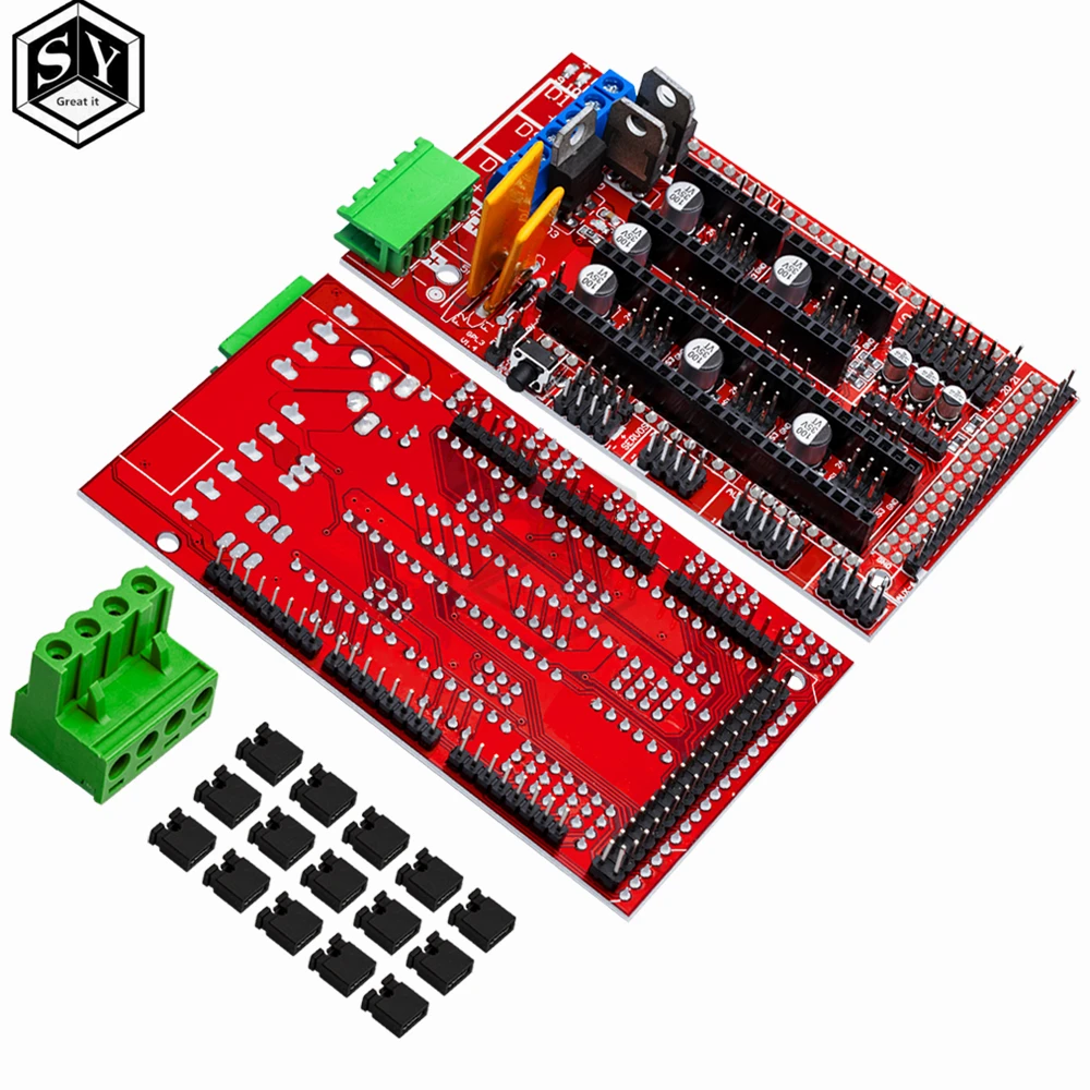 1PCS BAISHUN Arrived Printer Control Board for RAMPS 1.4 Reprap Mendel Prusa Wholesale Store [Newest]Brand New