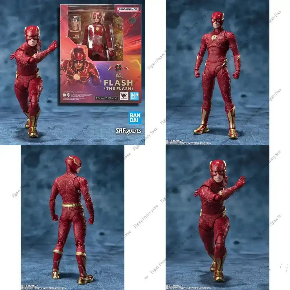 

Special Offer Original Genuine Bandai SHF The Flash 15cm Action Figure Anime Collectible Toy in Boxed Packaging Ideal for