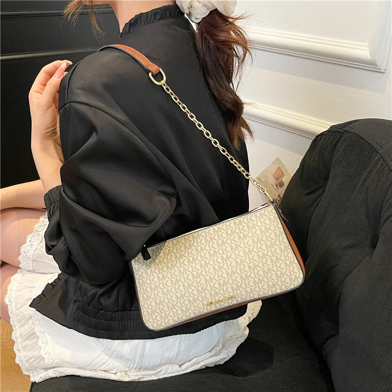 

Fashionable Leather Shoulder Bag for Ladies Luxury Brand Famous Designer Women's Classic Elegant Handbag