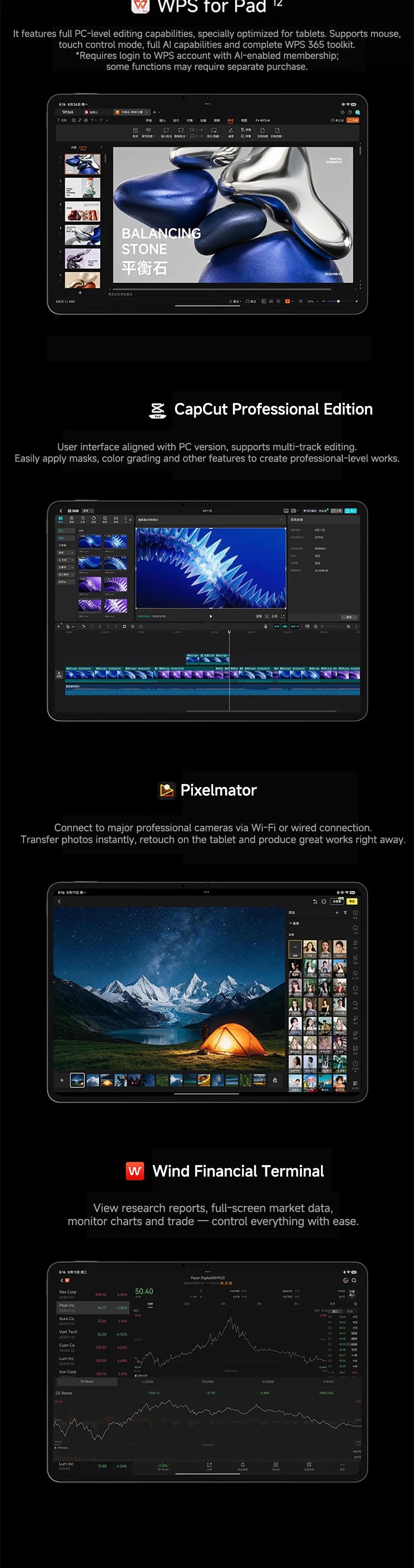 2026 Xiaomi Pad 9 Pro Max 13.3-inch 3.4K Xuanjie O3 AI Flagship Processor Xiaomi Surge OS 4 144Hz 1000 nits 12,000 mAh Tablet