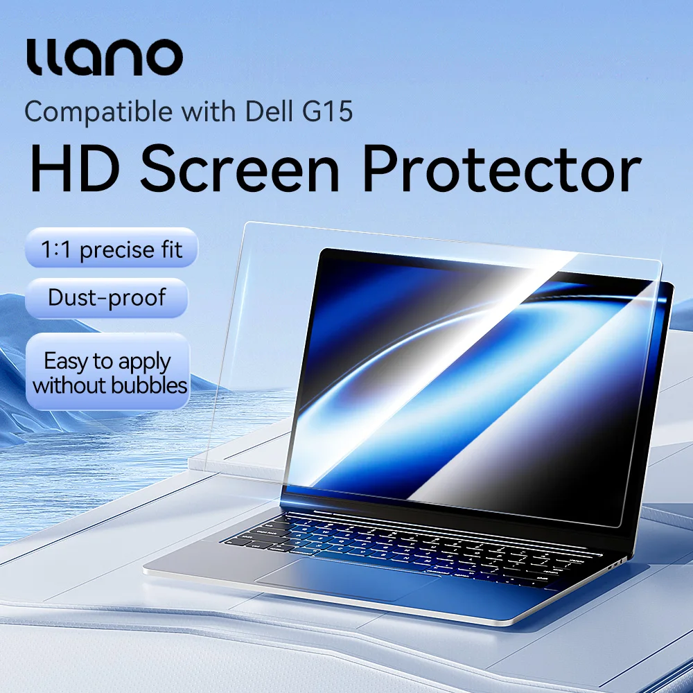 Llano Screen Protector for MacBook Pro M4 2023 Air 15 M3 A2941 13.6 M2 A2681 Pro 14 16 M3 Pro 2023 A2442 A2338 M1 A2337 Clear fi