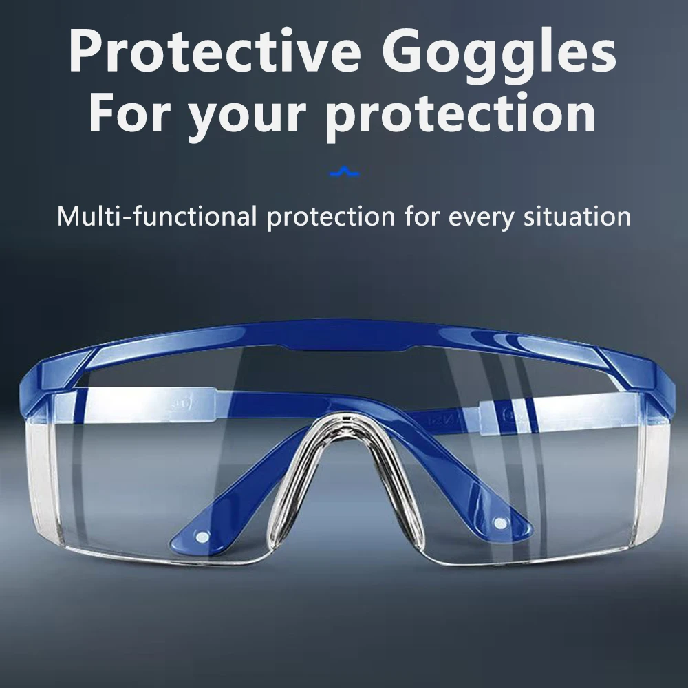 Anti-Splash Eye Protection Work Safety Goggles Windproof Dustproof Protective Glasses Optical Lens Frame Cycling Glasses Goggles