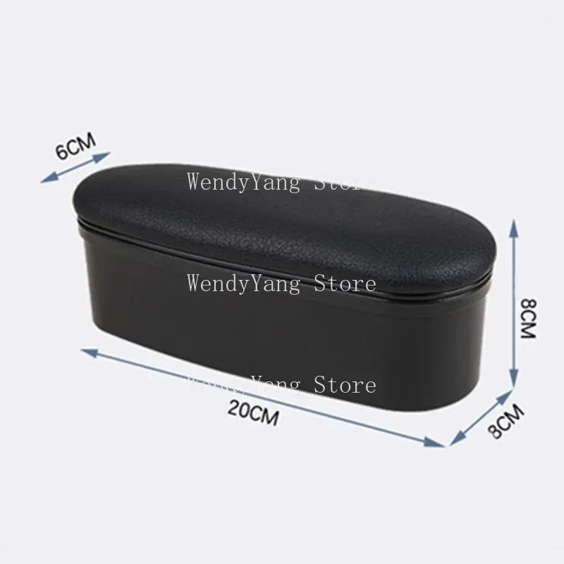 Car Door Storage Armrest box Leather Auto Interior Part organizer adjustment Arm Elbow Handrail Support Increased Pad universal