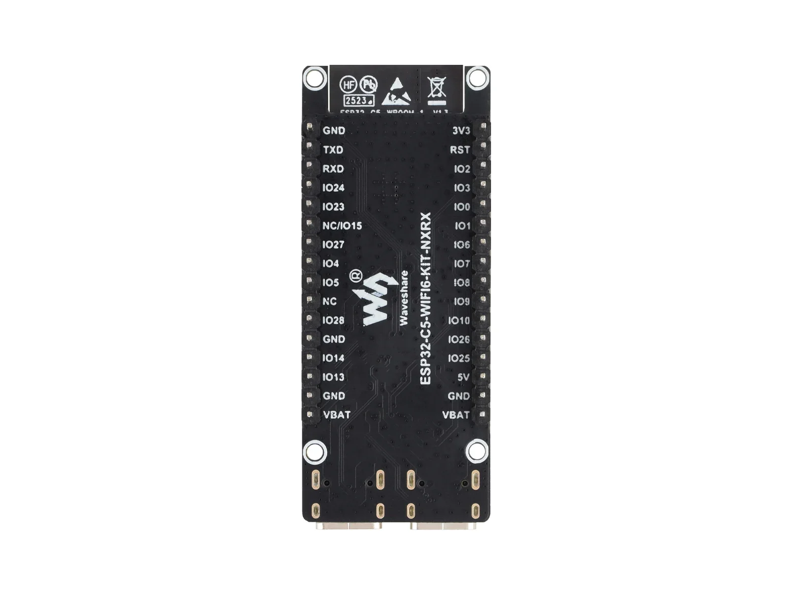 Waveshare ESP32-C5 Dual-Band Wi-Fi 6 Development Board, 240MHz RISC-V Processor, ESP32-C5-WROOM-1 Series Module, Multi-Protocol