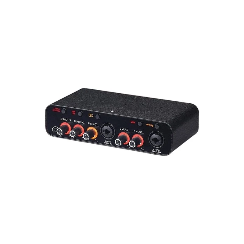 B16C-Q26 USB Sound Card With K Song Mixer Function Live Streaming Audio Interface Free Driver Microphone Support