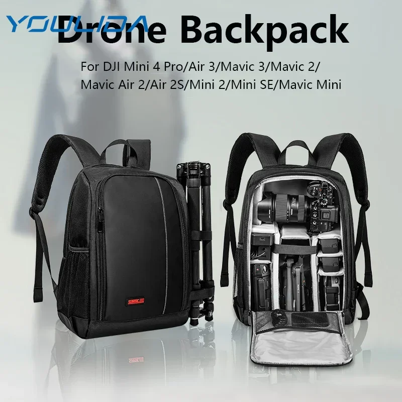 STARTRC Backpack for DJI Mini 4 Pro/Air 3/Mavic 3 Pro/Classic/Air 2S Drone Accessories Storage Bag Waterproof Travel Backpacks
