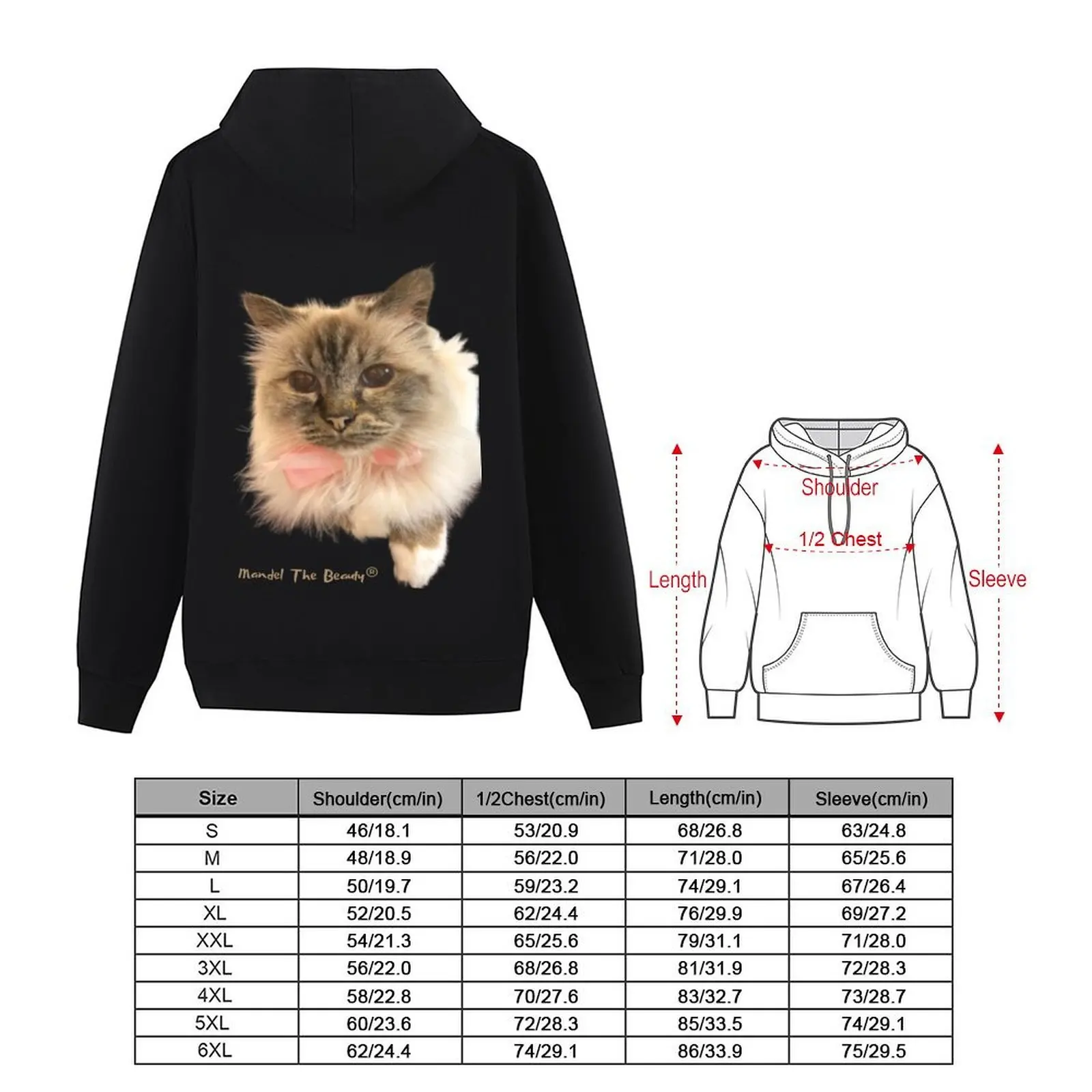 بيرمان كات MandelTheBeauty هوديي الملابس الجمالية الرجال قميص العرق الملابس الكورية الرجال هوديس