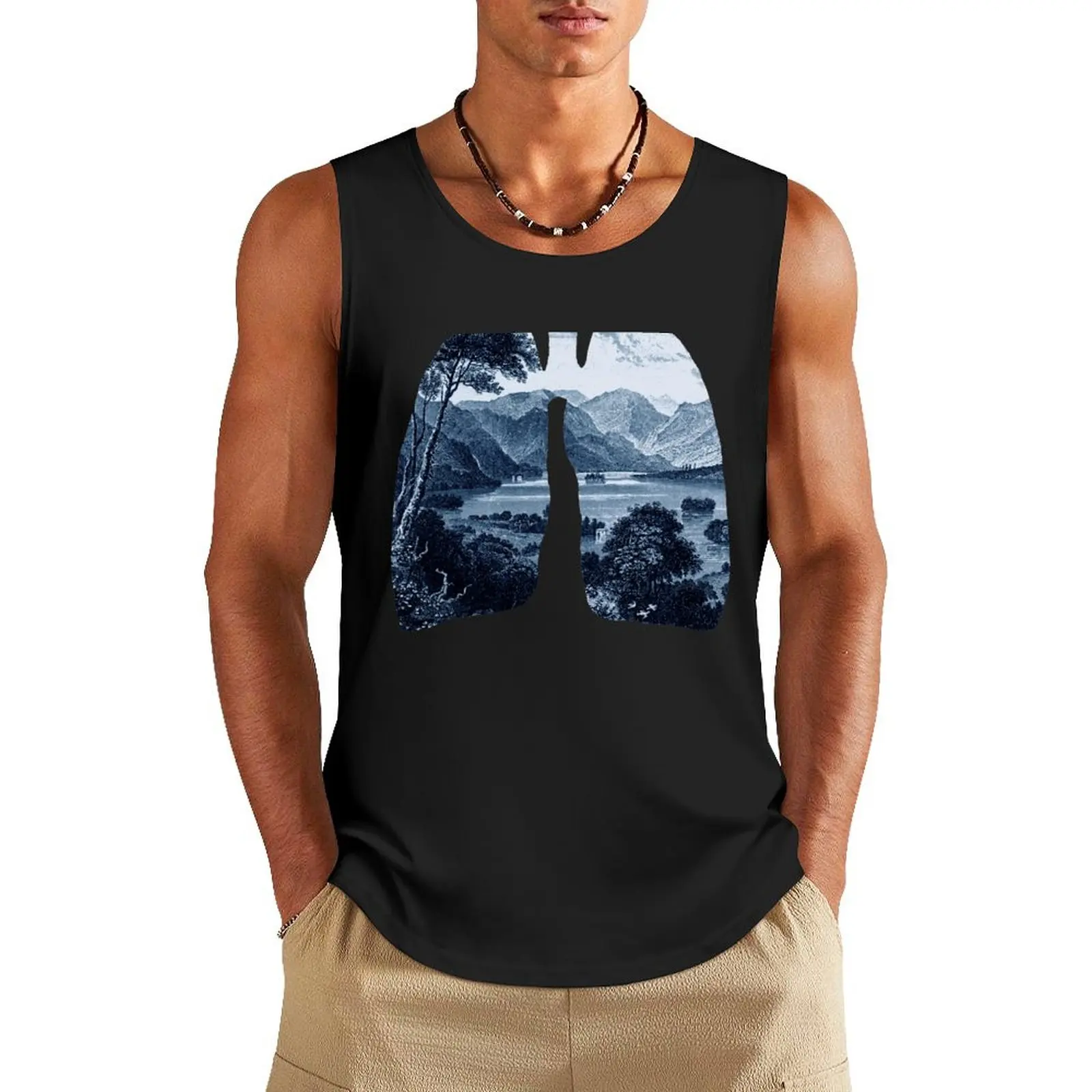 

Fresh Tank Top bodybuilding t-shirt fitness clothing for men