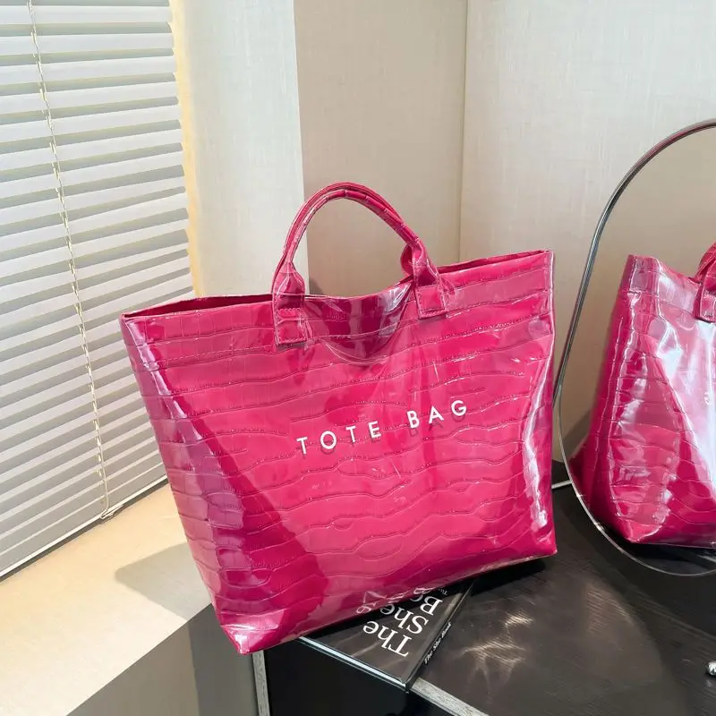 

High Texture Bag Spring Summer Shoulder Large Capacity New Fashion Retro Fashion Handbag Tote Vegetable Basket Women's Handbags