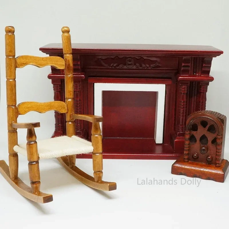 1:12 Dollhouse stylowa sztuczna miniaturowa kuchenka do salonu dla lalek, gabinetu, dekoracje mebli akcesoria