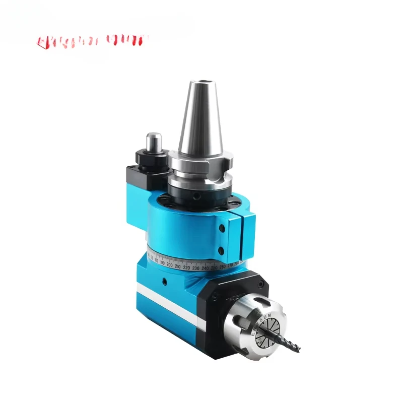 Machine Tools 90 Degree BT30 BT40 BT50  Angle Head Horizontal Milling Head AG90-ER16/ER20/ER32/ER40  Right Angle Head