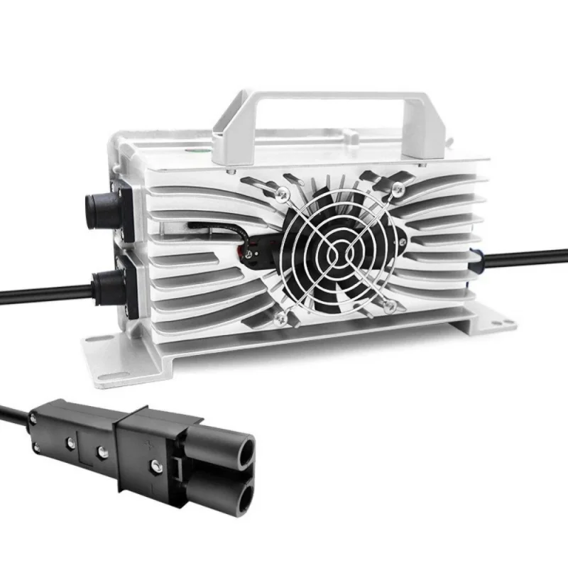 

48 Volt 25 Amp Golf Cart Lithium Battery Charger W/2 Pin Plug for Yamaha G19 G20 G21 G22