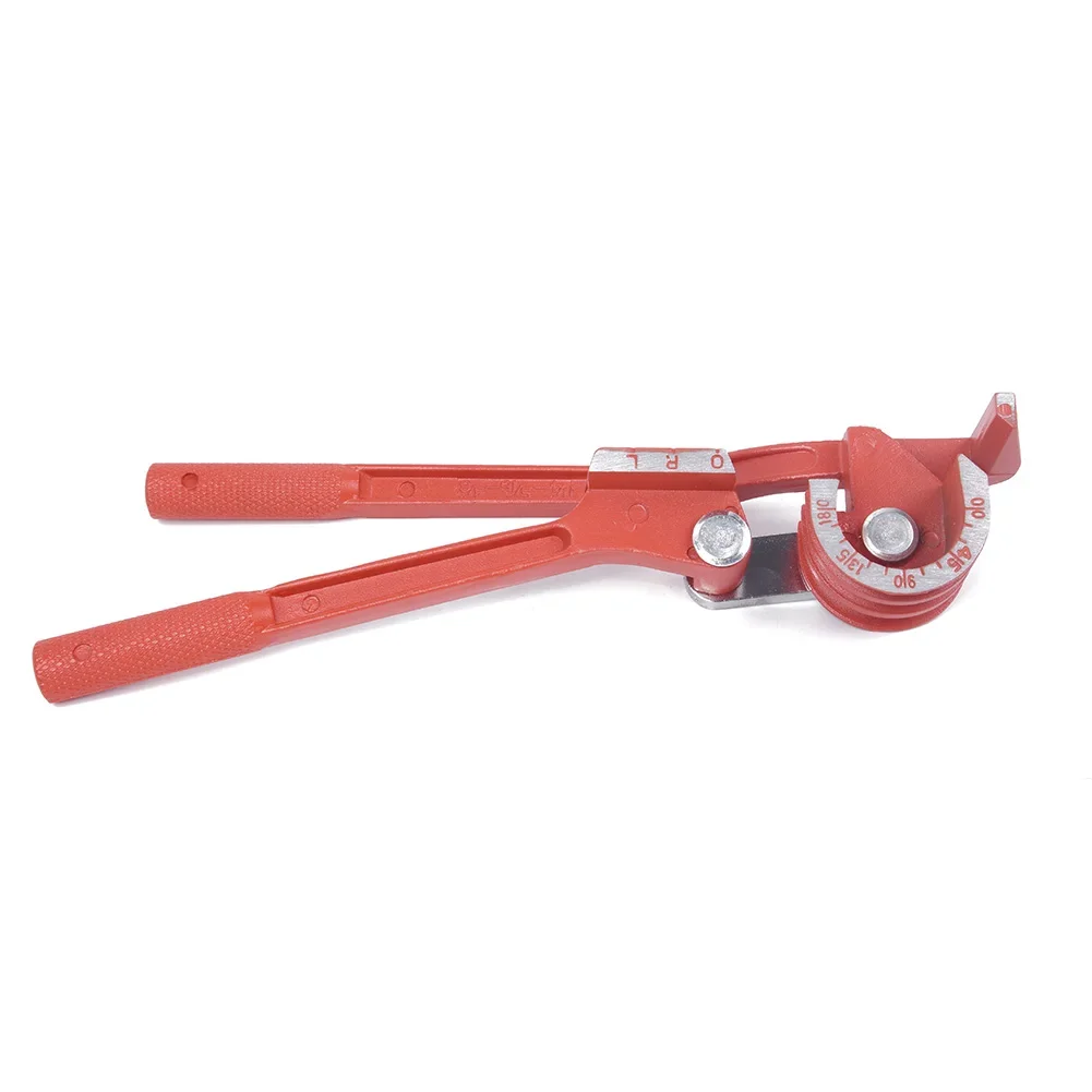 Manual Tube Bender set Tools 180 degree Length 210mm Spring Copper Pipe Aluminum Alloy Handle Useful Convenient