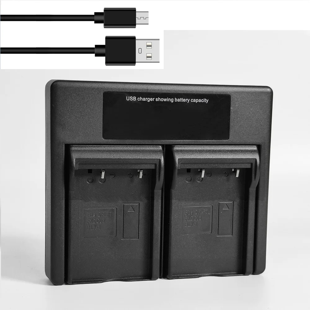 BLX-1 リチウムイオン充電式バッテリー / デュアルバッテリー充電器