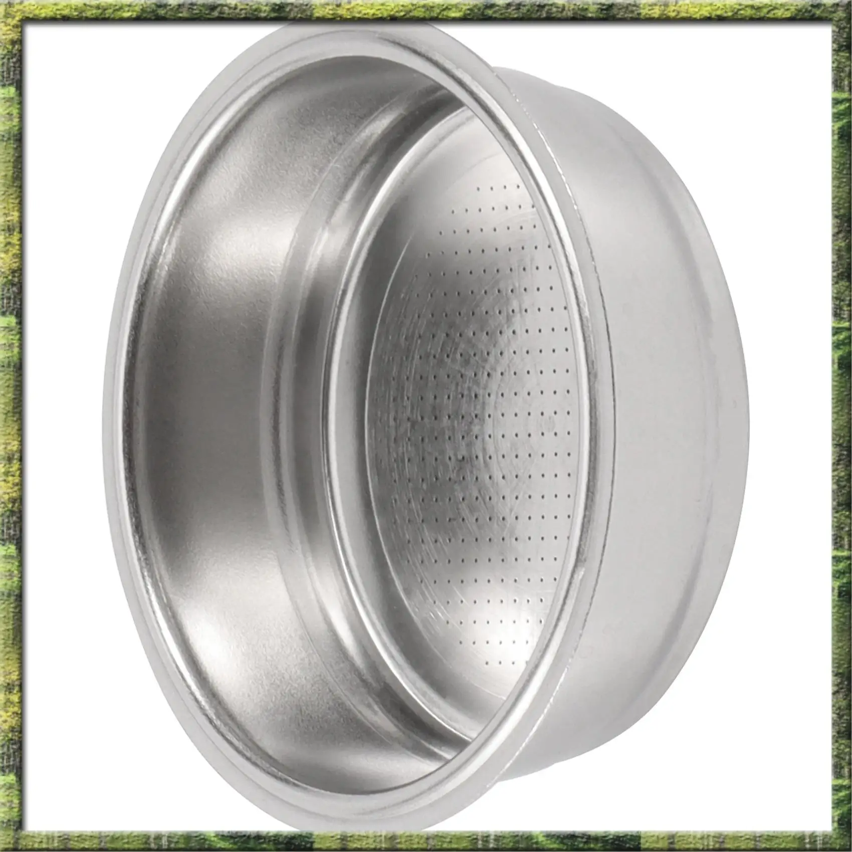 

The New 2X Coffee Filter,51Mm Stainless Steel Coffee Filter Cup Basket,Non-Pressure Coffee Maker Filters A & B
