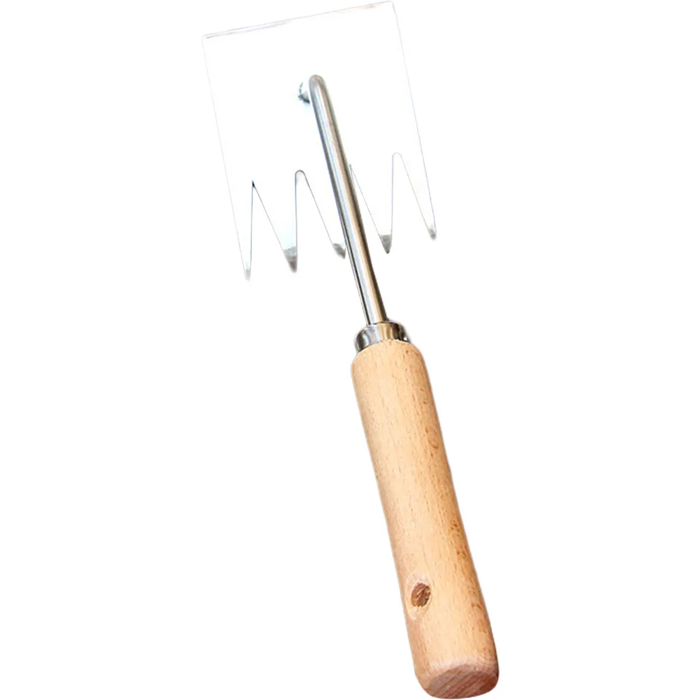 

Professional Garden Hand Weeder Tool Stainless Steel Fork with Ergonomic Handle Multi Function Manual Remover for Lawn Yard