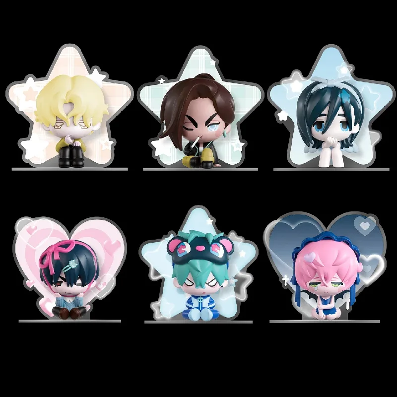 ALIEN STAGE MIZI SUA IVAN TILL LUKA HYUNA Kawaii 만화 게임 코스프레 PVC 피규어 블라인드 박스 시리즈 장식 컬렉션