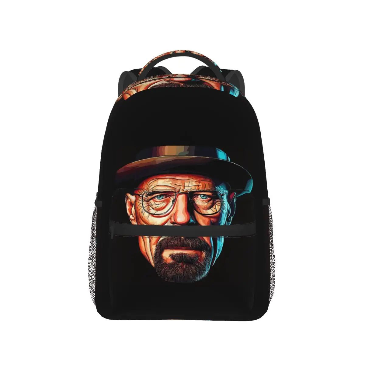 Breaking Bad I Am The One Who Knocks Walter White Backpack Hot Sale Daypack Large Boys Girls BookBag School Bag Shoulder Bags