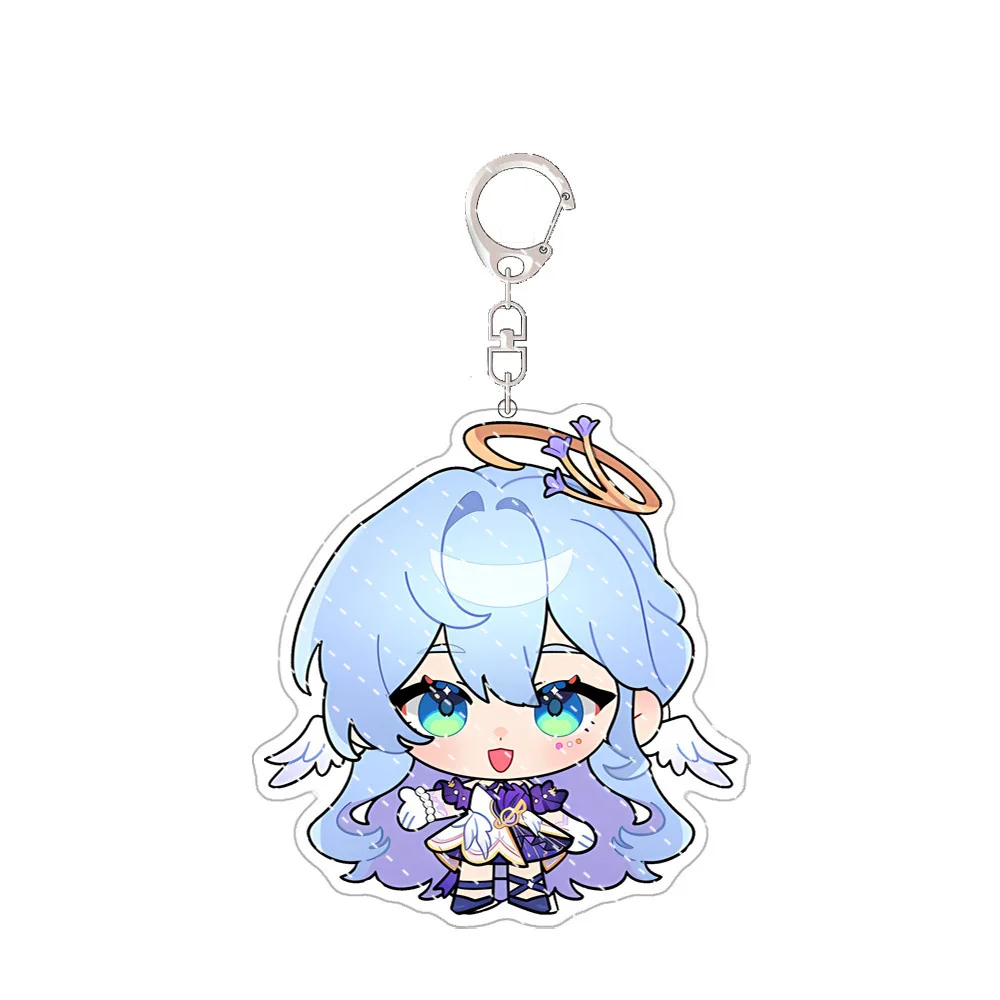 Game Honkai: Star Rail Robin KAFKA‌ Aventurine‌ Sparkle Cute Pendant Keyring Backpacks Keychain Accessories Acrylic Decoration