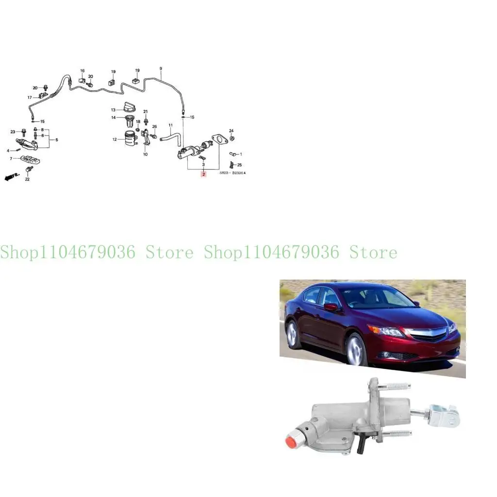

652F Replacement Accessory Clutch Slave Cylinder Cylinder 46920SNAA02 46920SNAA03 Fit for Civic FA1 FD1 FD2