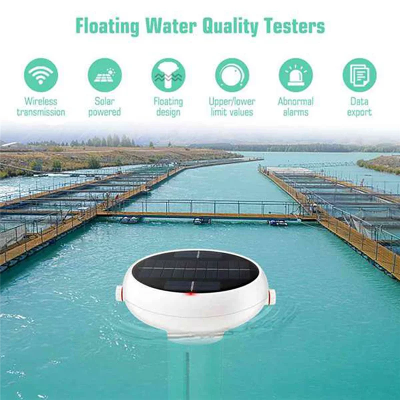 

AT05-Wifi Chlorin Meter Test Meter Swimming Pool Water Tester Solar Smart Wifi Zigbee Chlorine Meter Water Quality Analyzer