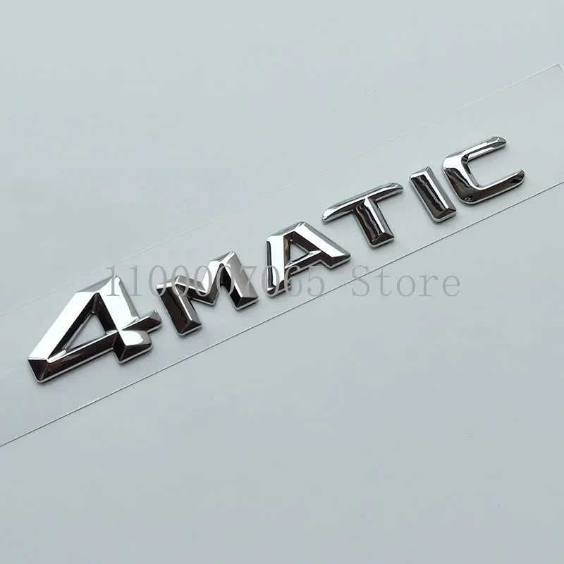2015 Chrome Letters B180 B200 B220 B250 B260 CDI 4Matic Top ABS Emblem for Mercedes Benz B W246 W242 Car Trunk Nameplate Sticker