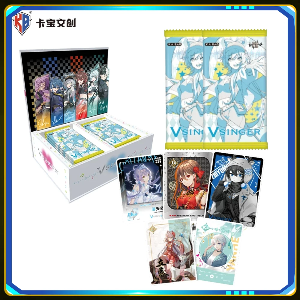 kabao-vsinger-virtual-singer-luo-tianyi-offline-version-collectible-cards-virtual-idol-character-paper-cards-merch-souvenir-gift