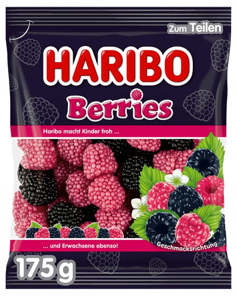Beeren 175g - Haribo gel