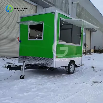 

Commercial EU Catering Trailer Ready to Customize 2024 Personal DIY Business Food Cart for Sale