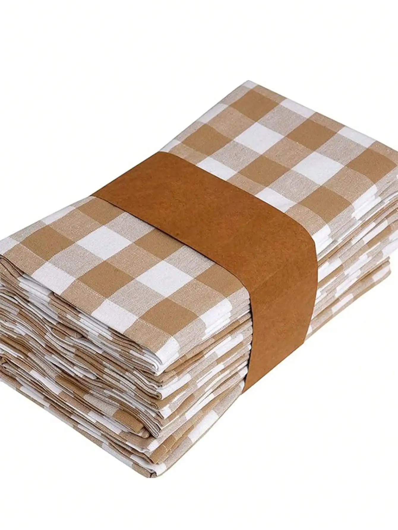 Modern Minimalist Plaid Polyester Is Suitable for Party, Banquet, Restaurant, Kitchen, Café, Table Decoration, Cloth, Napkin